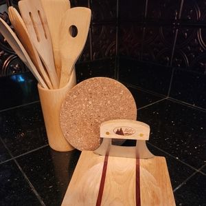 Wooden Kitchen Utensils and Accessories